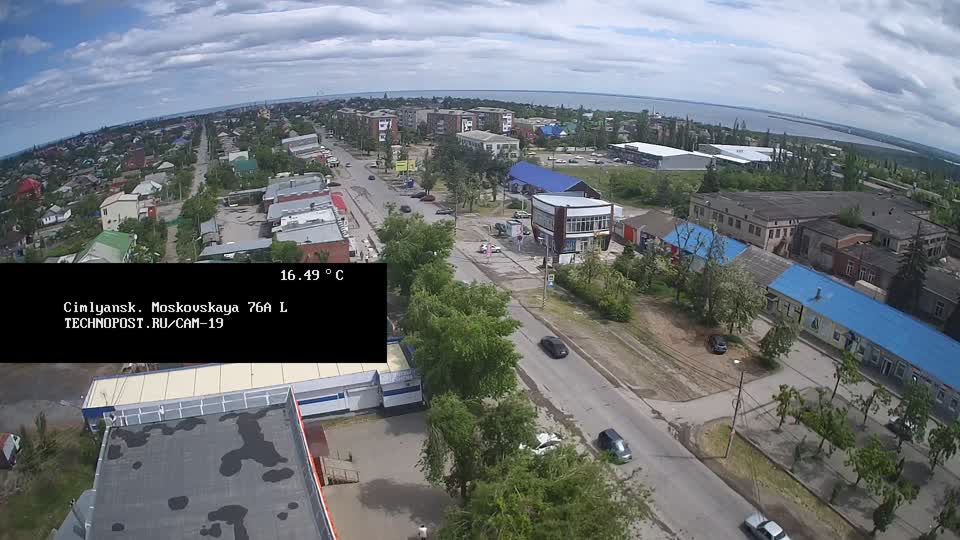 Онлайн камеры Володонск. Цимлянск. Московская 76А